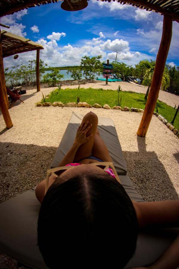 Hotel Y Beach Club Casa Mia Xulha -Bacalar Xul-Ha Екстер'єр фото
