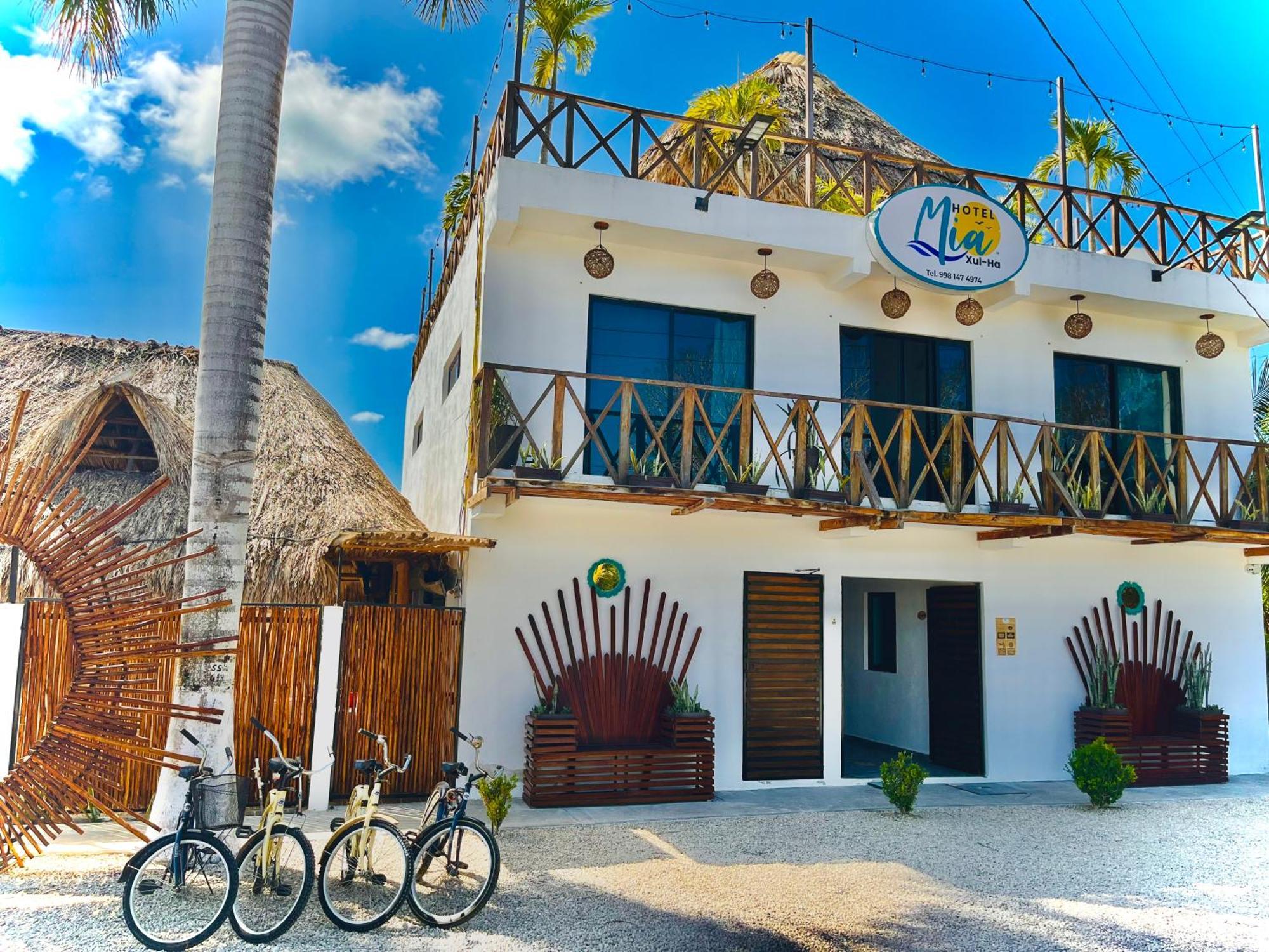 Hotel Y Beach Club Casa Mia Xulha -Bacalar Xul-Ha Екстер'єр фото